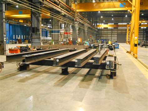 structural steel fabrication machinery